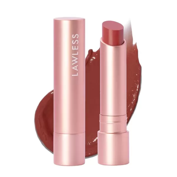 imageLAWLESS Forget the Filler Lip Plumping Line Smoothing Tinted Balm Pink Marshmallow 009 OunceGeorgie