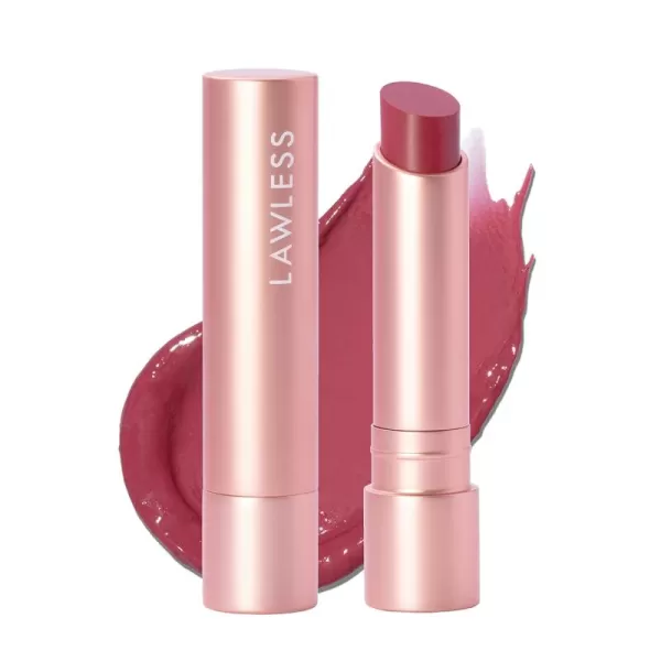 imageLAWLESS Forget the Filler Lip Plumping Line Smoothing Tinted Balm Pink Marshmallow 009 OunceLover