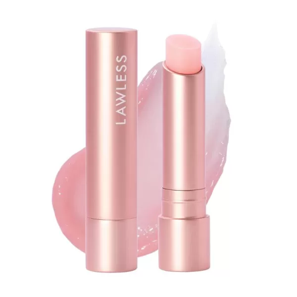 imageLAWLESS Forget the Filler Lip Plumping Line Smoothing Tinted Balm Pink Marshmallow 009 OuncePink Marshmallow