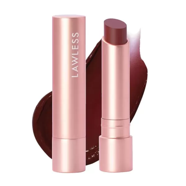 imageLAWLESS Forget the Filler Lip Plumping Line Smoothing Tinted Balm Pink Marshmallow 009 OunceSugarplum