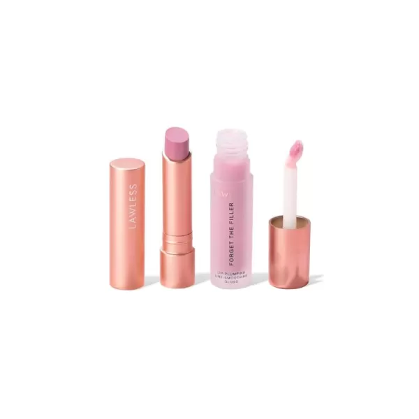 imageLawless Womens Lip Twin Bundle Nudie Pink 2 CountLavender Sorbet