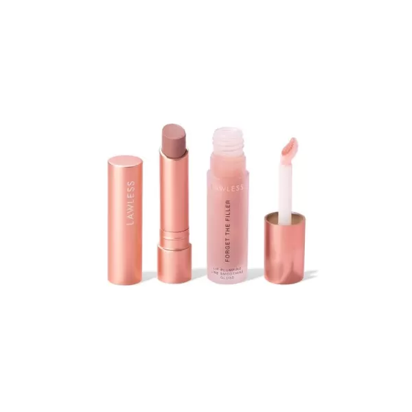 imageLawless Womens Lip Twin Bundle Nudie Pink 2 CountNudie