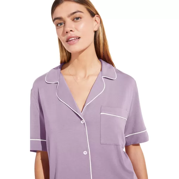 imageEberjey Gisele Short Sleeve Pant PJ SetLavender