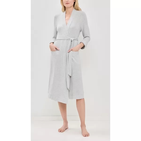 imageEberjey Womens Cozy Time RobeLt Heather Grey