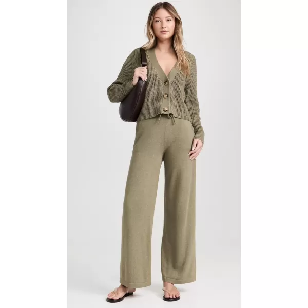 imageEberjey Womens The Cropped CardiganMoss