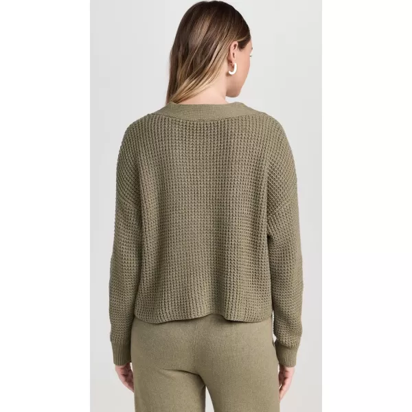 imageEberjey Womens The Cropped CardiganMoss