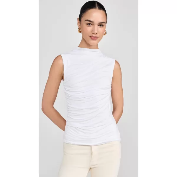 imageEnza Costa Womens Sleeveless Twist TopWhite