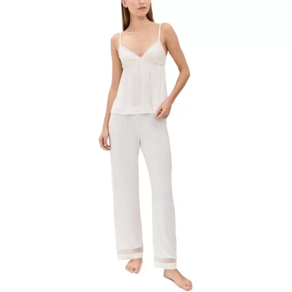 imageEberjey Womens Mia Cami Pants PJ SetIvory