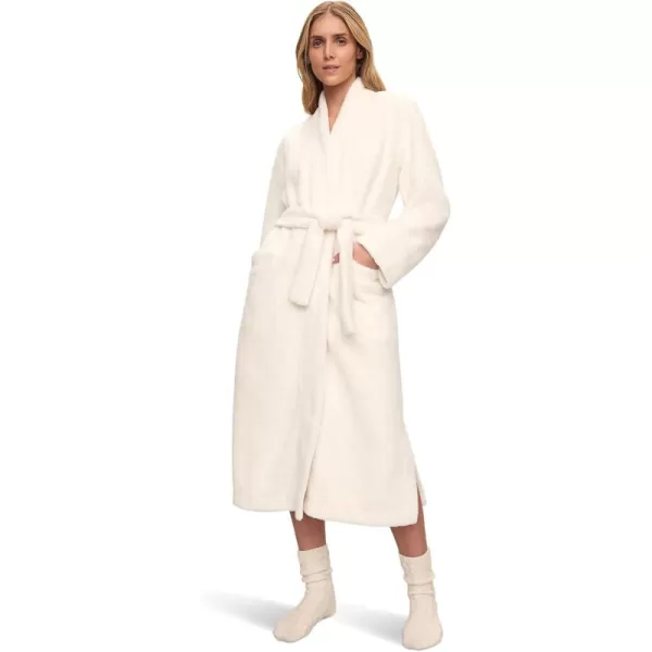 imageEberjey Womens Renew Plush Long RobeIvory