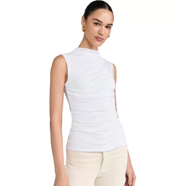 imageEnza Costa Womens Sleeveless Twist TopWhite