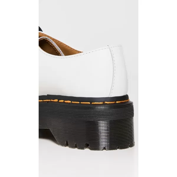 imageDr Martens Womens 1461 Quad Ii PlatformWhite Polished Smooth