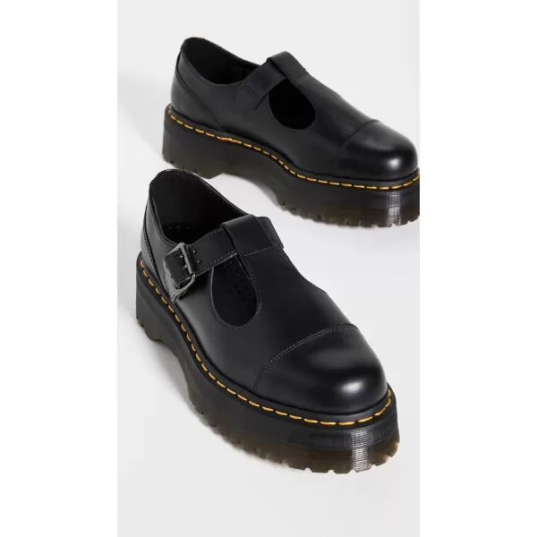 imageDr Martens Womens Bethan Mary Jane ShoesBlack Polished Smooth