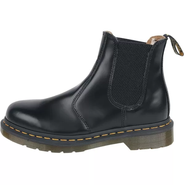 imageDr Martens Womens Katya 5 Eye Fold Down BootBlack Smooth 2