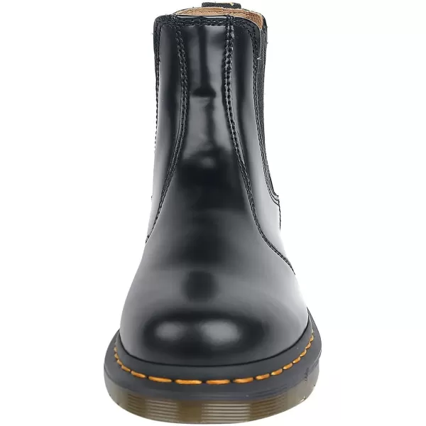 imageDr Martens Womens Katya 5 Eye Fold Down BootBlack Smooth 2