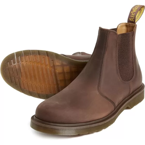 imageDr Martens Womens Katya 5 Eye Fold Down BootGaucho Crazy Horse