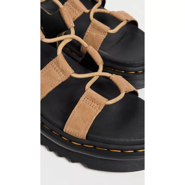 imageDr Martens Womens Nartilla Nubuck SandalSavannah Tan