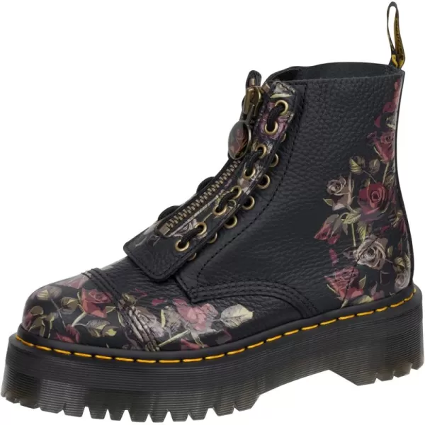 imageDr Martens Unisex Sinclair 8 Eye Platform BootsBlack