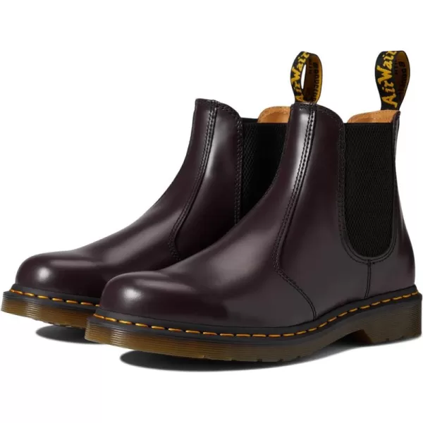 imageDr Martens Womens Katya 5 Eye Fold Down BootBurgundy Smooth