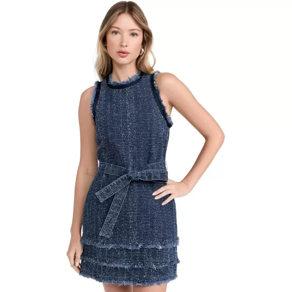 imageCinq  Sept Womens Boucle Denim Mindie DressIndigo