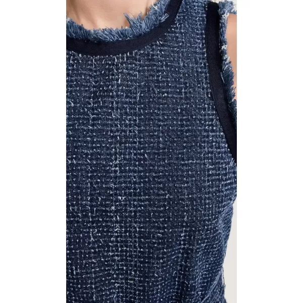 imageCinq  Sept Womens Boucle Denim Mindie DressIndigo