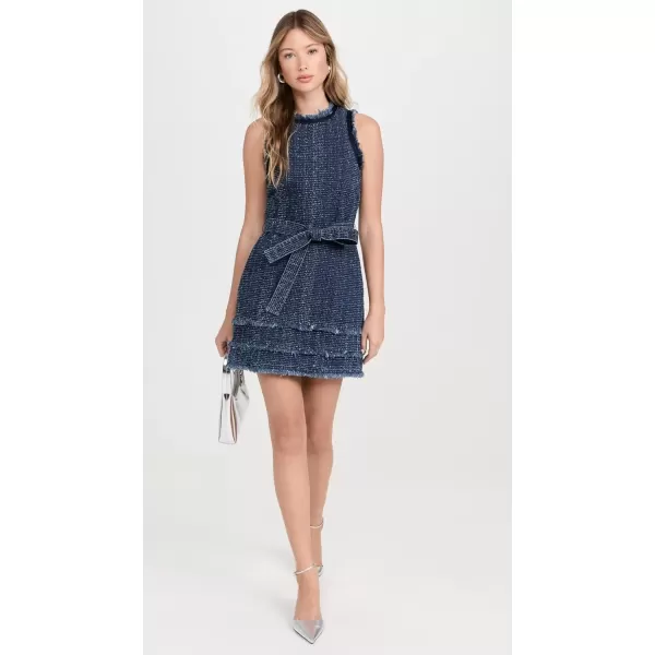 imageCinq  Sept Womens Boucle Denim Mindie DressIndigo