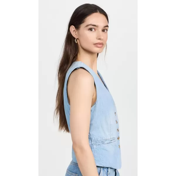 imageBLANKNYC Womens Head To Head VestMed Indigo