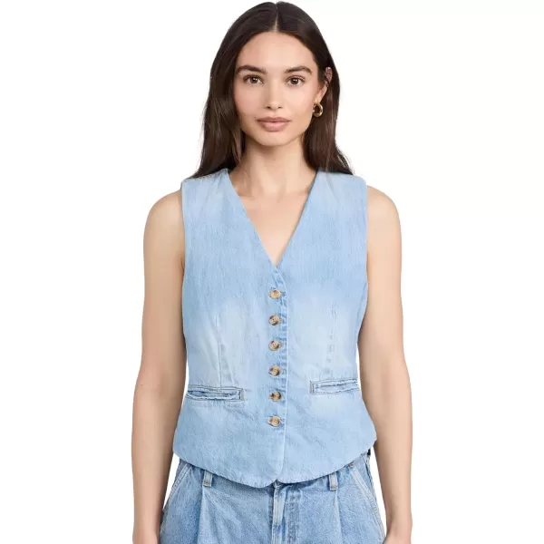imageBLANKNYC Womens Head To Head VestMed Indigo