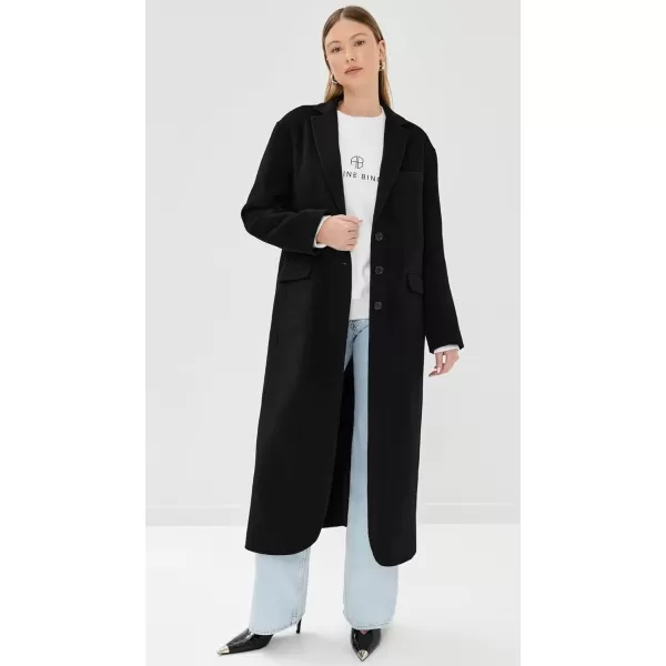 imageANINE BING Womens Quinn CoatBlack