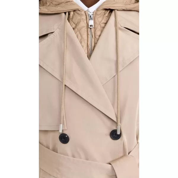 imageAvec Les Filles Womens Belted Trench CoastKhaki