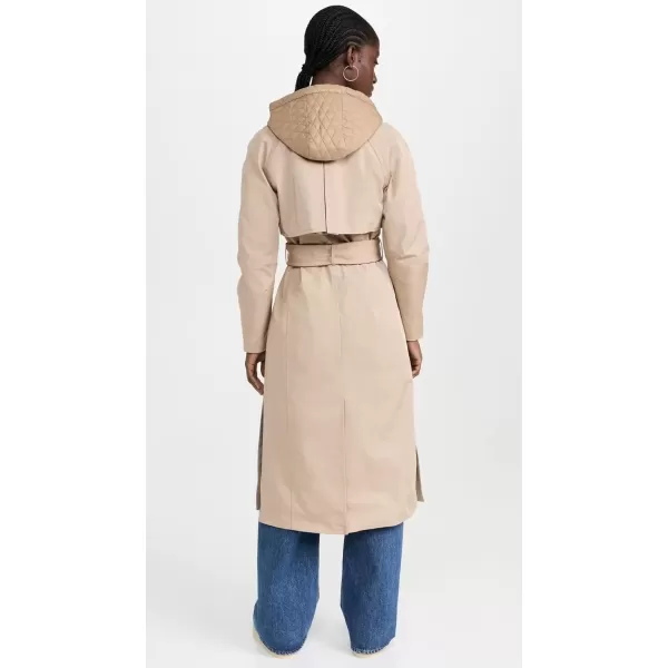 imageAvec Les Filles Womens Belted Trench CoastKhaki