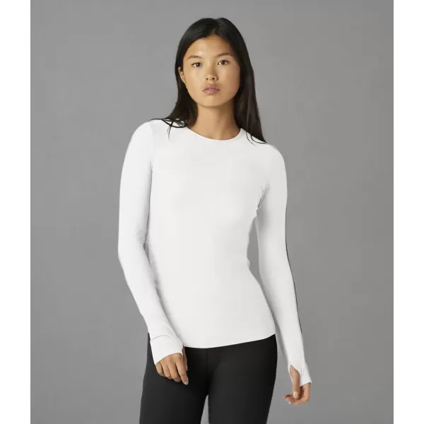 imageBeyond Yoga Womens Classic Crew PulloverCloud White