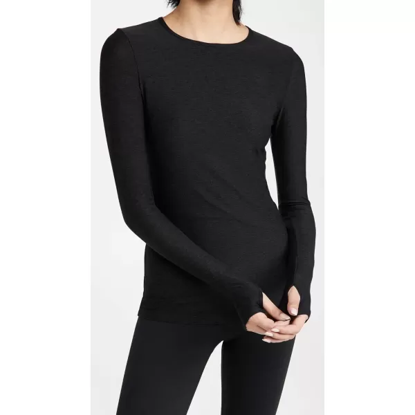 imageBeyond Yoga Womens Classic Crew PulloverDarkest Night