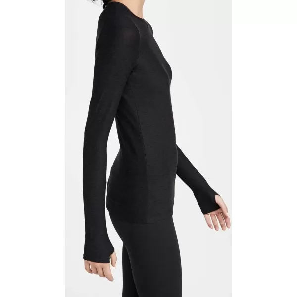 imageBeyond Yoga Womens Classic Crew PulloverDarkest Night