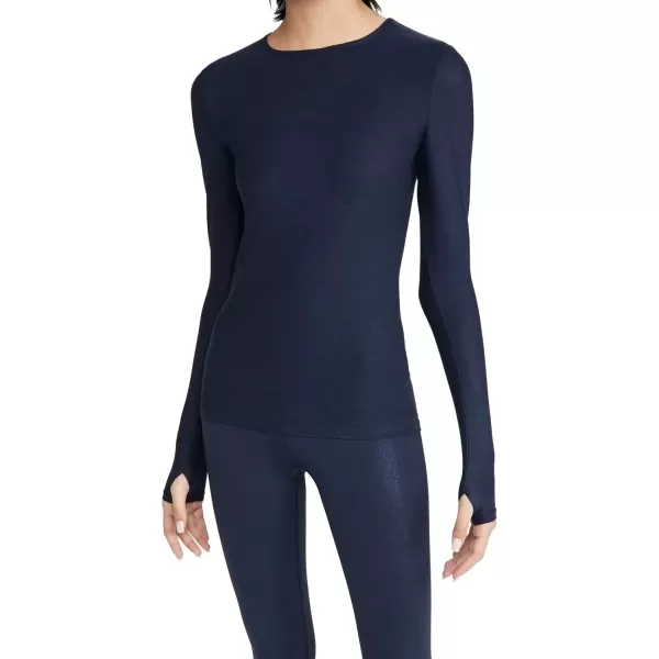 imageBeyond Yoga Womens Classic Crew PulloverNocturnal Navy