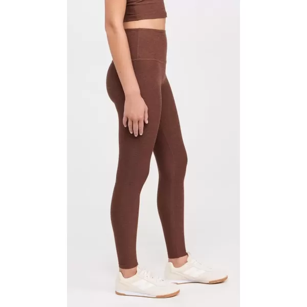 imageBeyond Yoga Womens Spacedye Caught in The Midi High Waisted LeggingsBold Mocha Heather