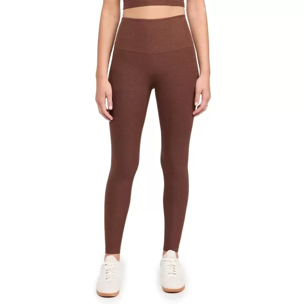 imageBeyond Yoga Womens Spacedye Caught in The Midi High Waisted LeggingsBold Mocha Heather