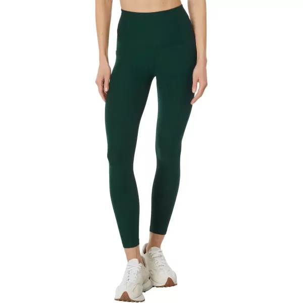 imageBeyond Yoga Womens Spacedye Out of Pocket HighWaisted Midi LeggingDark Spruce Green Heather