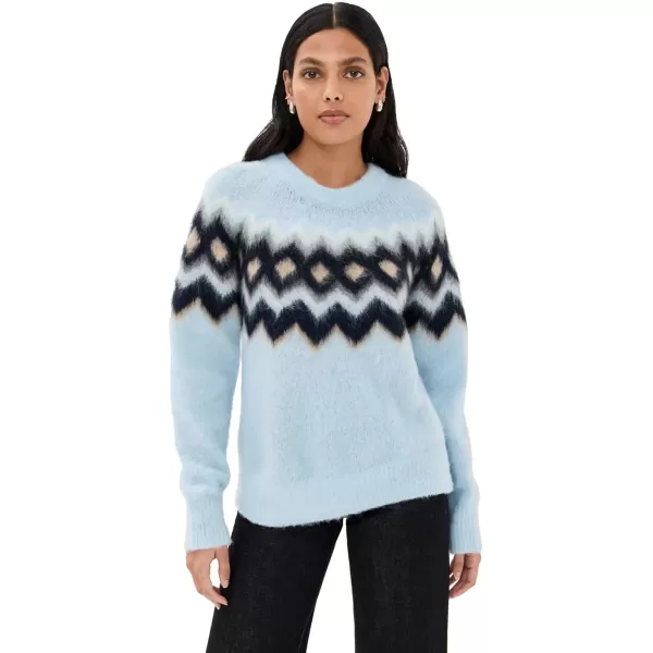 imageALC Womens Ezra SweaterLight Blue Multi