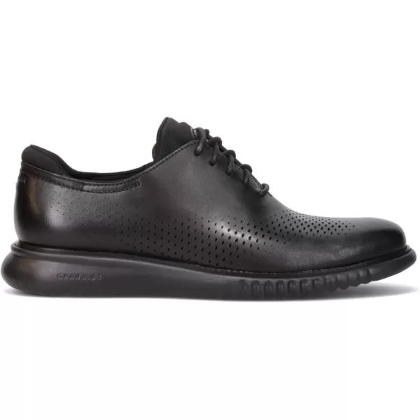 imageCole Haan Mens 2Zerogrand Laser Wingtip OxfordBlack LeatherBlack