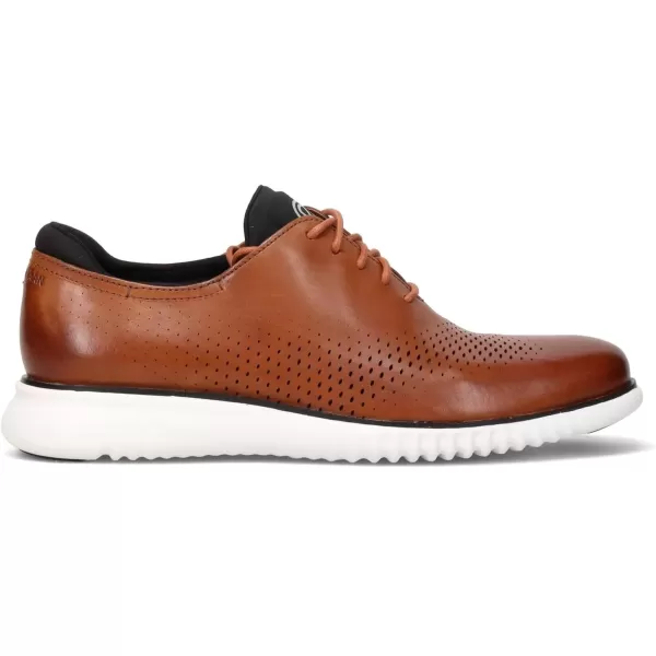 imageCole Haan Mens 2Zerogrand Laser Wingtip OxfordBritish TanIvory