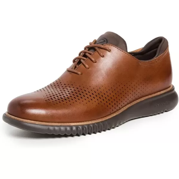 imageCole Haan Mens 2Zerogrand Laser Wingtip OxfordBritish TanJava