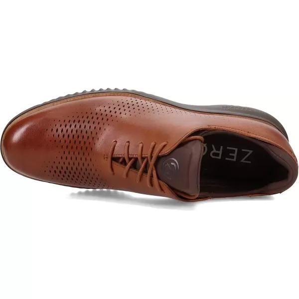 imageCole Haan Mens 2Zerogrand Laser Wingtip OxfordBritish TanJava