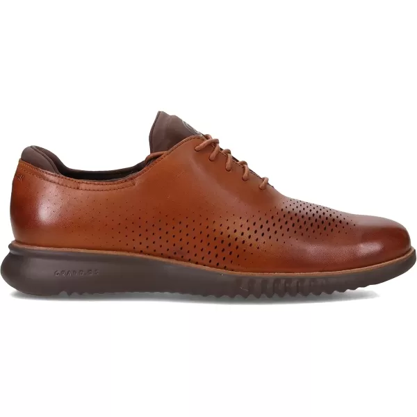 imageCole Haan Mens 2Zerogrand Laser Wingtip OxfordBritish TanJava