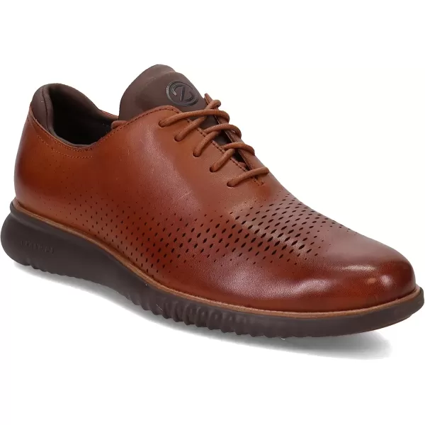 imageCole Haan Mens 2Zerogrand Laser Wingtip OxfordBritish TanJava