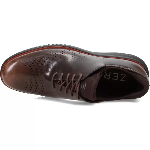 imageCole Haan Mens 2Zerogrand Laser Wingtip OxfordDark ChocolateBlack