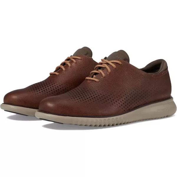 imageCole Haan Mens 2Zerogrand Laser Wingtip OxfordPecanTruffle