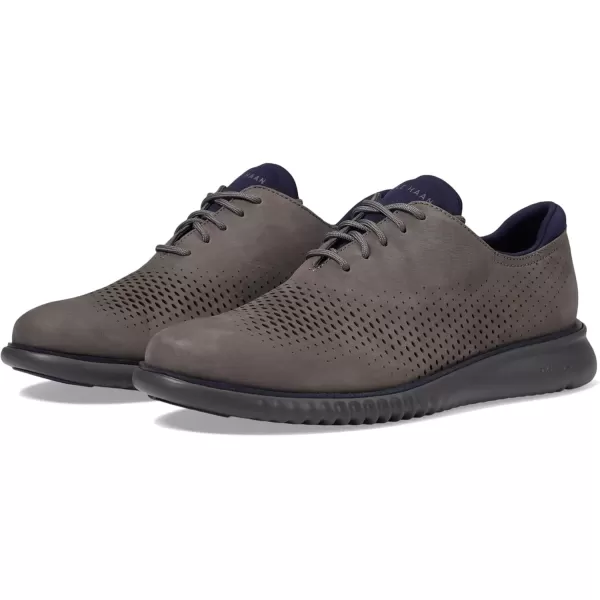 imageCole Haan Mens 2Zerogrand Laser Wingtip OxfordTornado NubuckPavement