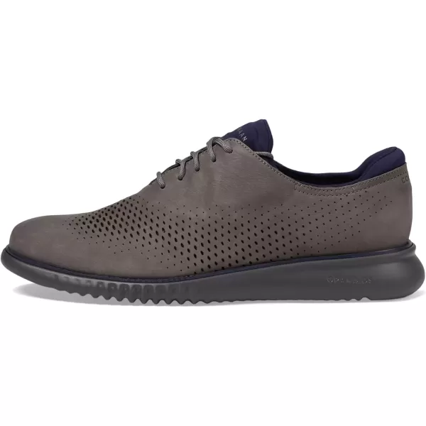 imageCole Haan Mens 2Zerogrand Laser Wingtip OxfordTornado NubuckPavement