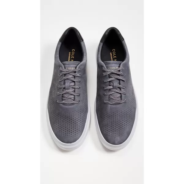 imageCole Haan Mens Grandpro Rally Laser Cut SneakerGrey Pinstripe