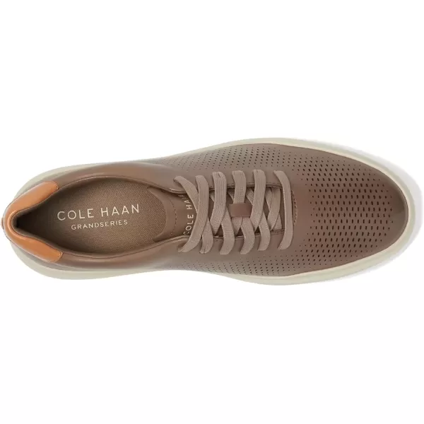 imageCole Haan Mens Grandpro Rally Laser Cut SneakerIrish CoffeeNatural TanBirch